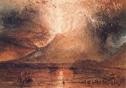 J.M.W. Turner Mount Vesuvius in Eruption oil